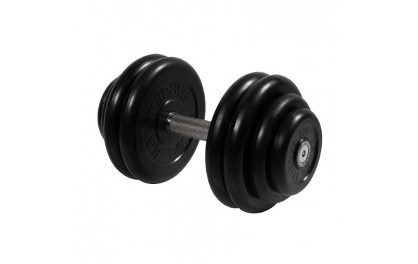 Гантель Профи с вращающейся ручкой, 28,5 кг MB Barbell MB-FdbM-B28,5 600_380