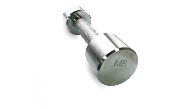 Гантель хромированная 2 кг MB Barbell MB-FitM-2 600_380