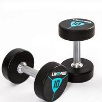 Гантели в уретане 20 кг Live Pro Premium Urethane Dumbbells LP8000-20