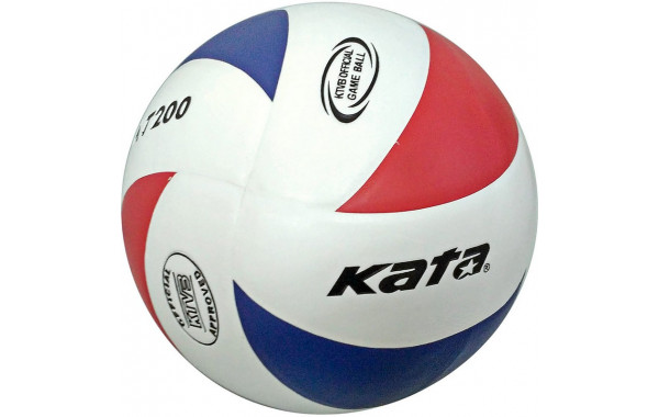 Мяч волейбольный Kata C33287 р.5 бело-сине-красный 600_380