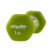 Гантель неопреновая Star Fit DB-201 1 кг, салатовый (1шт.) 75_75