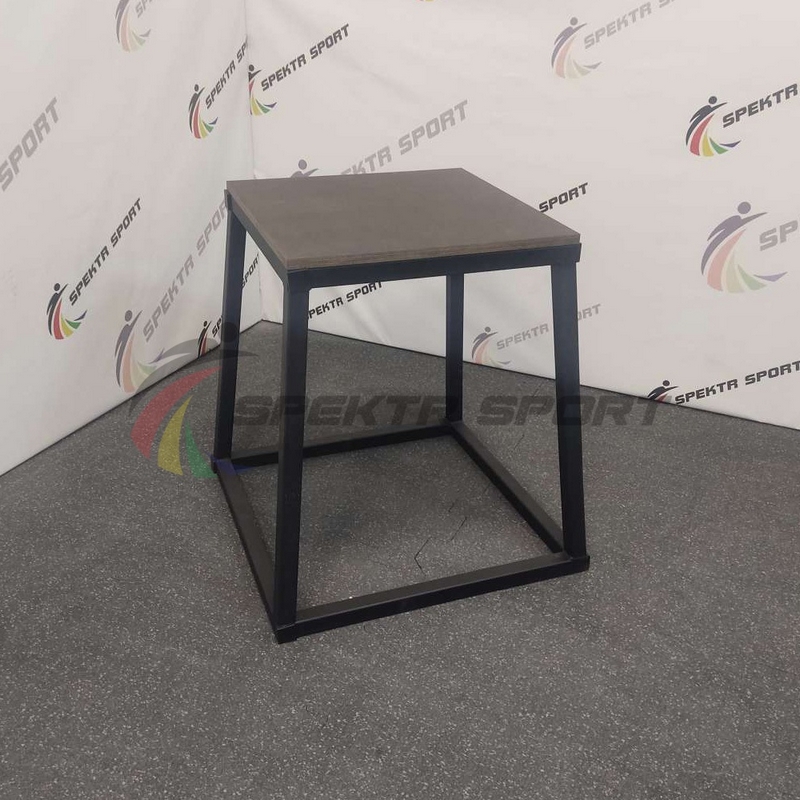 Тумба для прыжков металлическая конус №3 Spektr Sport высота 61 см 800_800