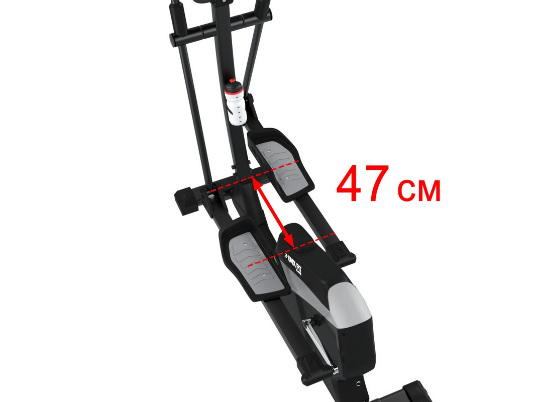 Эллиптический тренажер UnixFit SL-470E (коврик в подарок) 1067_800