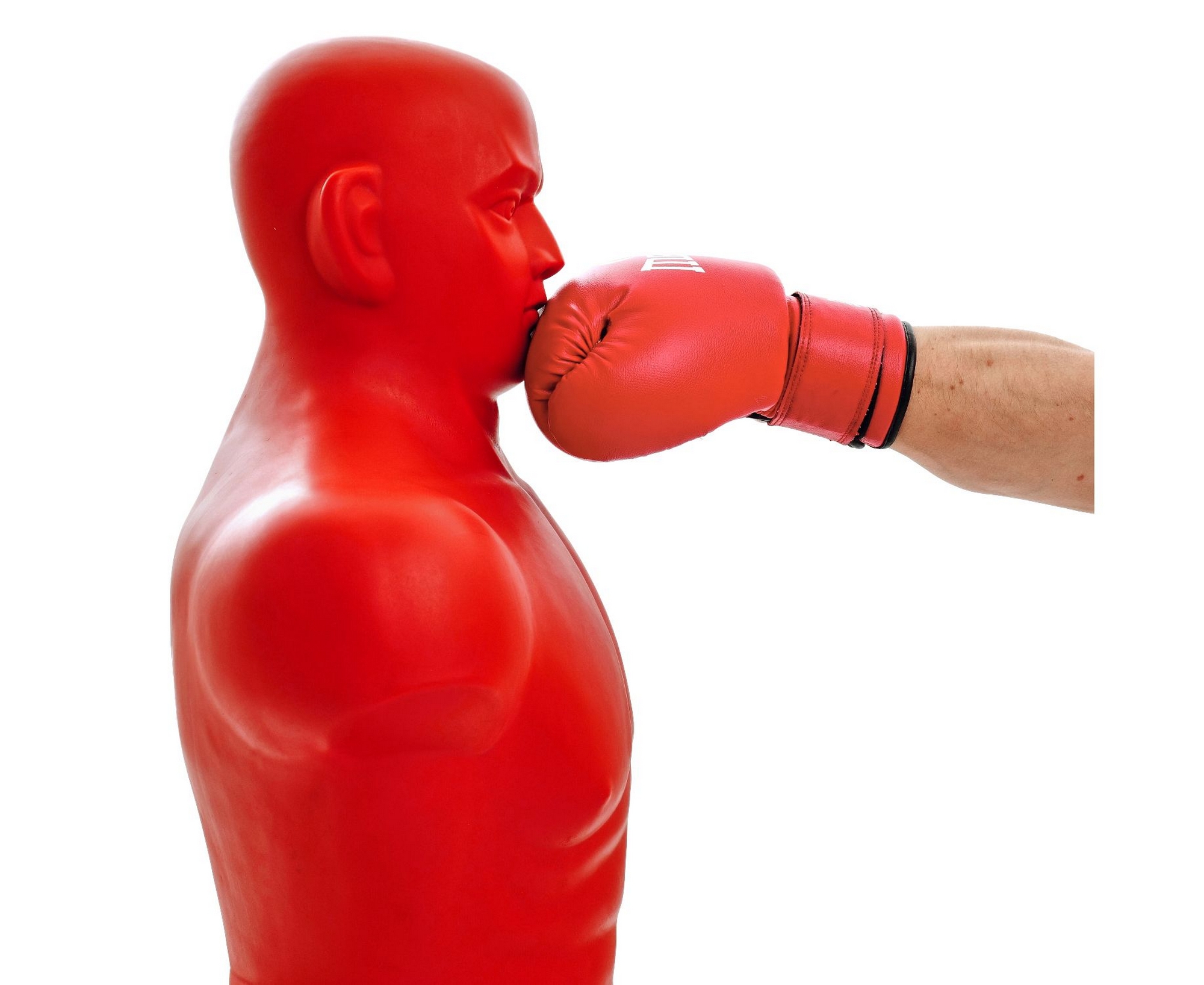 Манекен DFC Boxing Punching Man-Medium TLS-BR красный 2000_1636