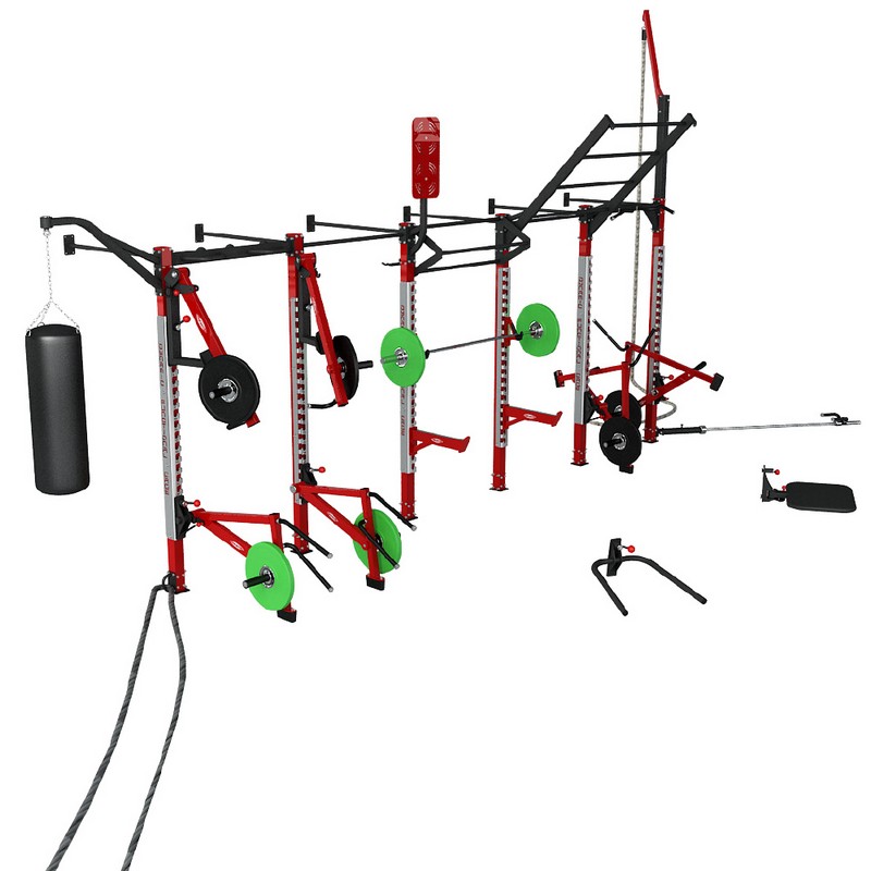 Пристенная функциональная рама DFC Wall Mounted 1DFC004 800_800