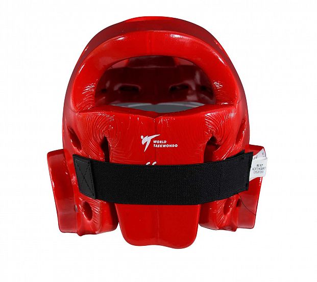 Шлем для тхэквондо с маской Adidas Head Guard Face Mask WT adiTHGM01 красный 621_553