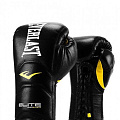 Перчатки тренировочные Everlast Elite Pro черные 18 oz P00000679 18 BK 120_120